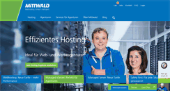 Desktop Screenshot of mittwald.de